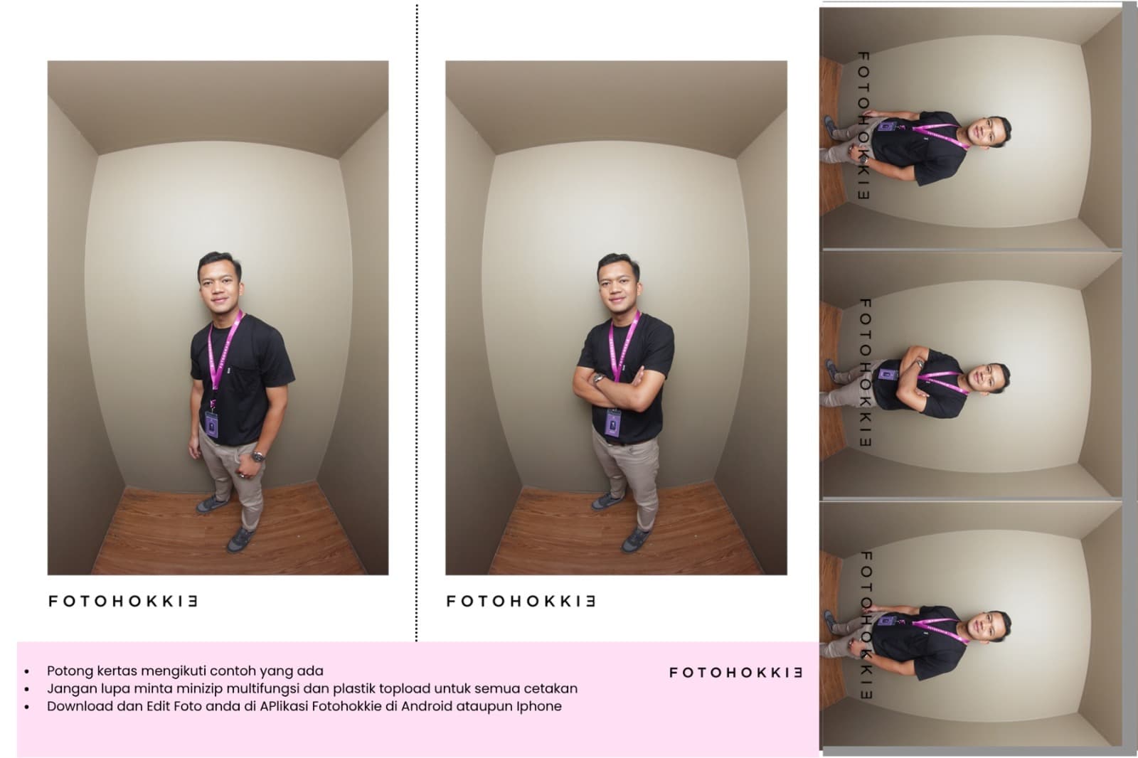 Contoh foto box Fotohokkie 1