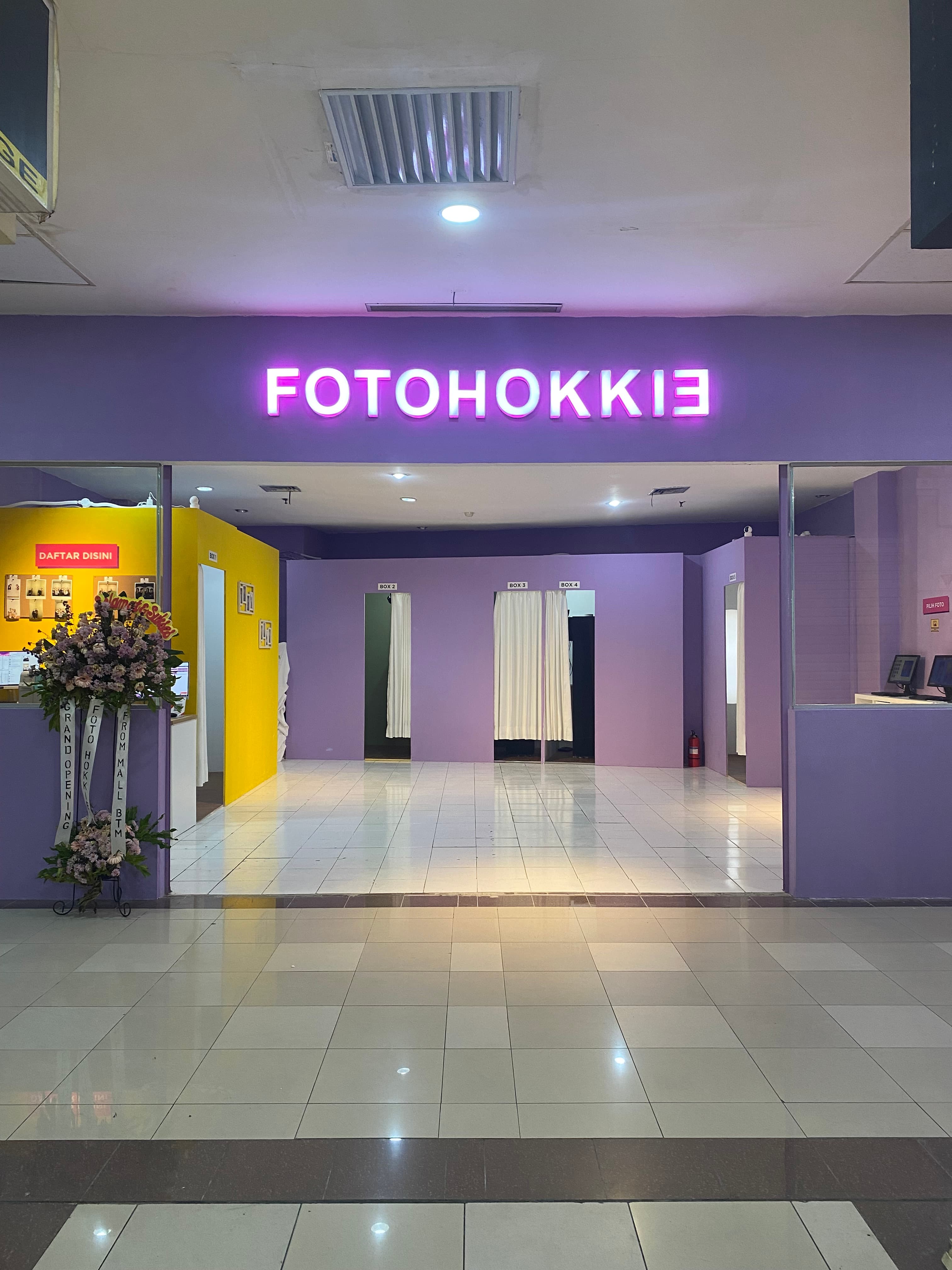 Lokasi photobox Fotohokkie Mall BTM Bogor, Bogor
